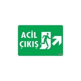 Mey İthalat Mey Ithalat® Acil Çıkış Uyarı Levhası 17,5X25 Kod: 946
