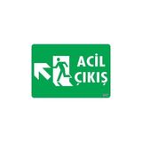 Mey İthalat Mey Ithalat® Acil Çıkış Uyarı Levhasi 25X35 Kod: 947