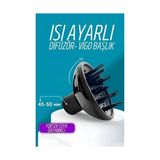 Mey İthalat Mey Ithalat® Isı Ayarlamalı Fön Için Difüzör Vigo Başlık Dönerli Profesyonel 721554