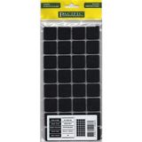 Mey İthalat Mey Ithalat® Pacific 6025 Bl Yapışkanlı Keçe 25 mm x 25 mm Siyah