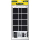 Mey İthalat Mey Ithalat® Pacific 6040 Bl Yapışkanlı Keçe 40 mm x 40 mm Siyah