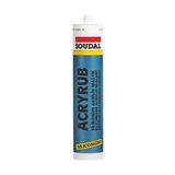 Mey İthalat Mey Ithalat® Soudal Acryrub Silikonize Mastik 310 ml Antrasit