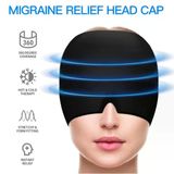 Mey İthalat® Migren Soğuk-Sıcak Kompres Maske | Baş Ağrısı Ve Stres Gidermeye Yardımcı Jel Maske
