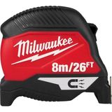 Mey İthalat Milwaukee 4932464603 Manyetik Mezura, Kırmızı