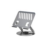 Mey İthalat Minesk Macbook ve Laptop Standı 360 Derece Dönebilen Boyutu Ayarlanabilir Alüminyum Alaşım Ergonomik Tasarım Bilgisayar Tutucu (Bilgisayar Standı)
