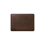 Mey İthalat Minimalist 13 Inç Laptop Kılıfı, Vegan Deri, Su Itici Özellikli, Bilgisayar Notebook Laptop Çantası (Acı Kahve, 13 Inç)