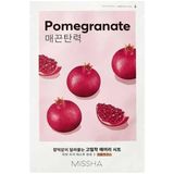 Mey İthalat Mıssha Nar Özlü Yaşlanma Karşıtı Bakım Sunan Yaprak Maske (1AD) Airy Fit Sheet Mask Pomegranate
