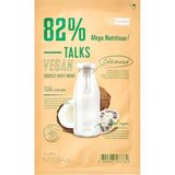 Mey İthalat Mıssha Talks Vegan Besleyici Yaprak Maske, 25 ml