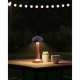 Mey İthalat® Modern Bronz Masa Lambası 3 Renk Led Dokunmatik Şarjlı Model
