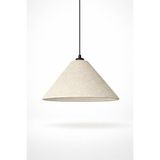 Mey İthalat Modern Sarkıt Avize, Minimalist Pendant Lamba, Bej Dokulu Metal Gövde, Yemek Masası & Salon Aydınlatma, Tavan Lambası, Dekoratif Iç Mekan Aydınlatma
