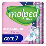 Mey İthalat Molped Ultra Hijyenik Ped Gece 7 Adet