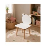 Mey İthalat Montessori Çocuk Aktivite Masası Çalışma Masası; Ahşap Oyun Boyama Etkinlik Alanı, Unisex Çocuk Odası Için (Sadece Sandalye) - 10 cm - Renkli