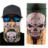 Mey İthalat Motorcu Boyunluk Baf Buff Bandana 25x48 Cm Model 5