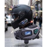 Mey İthalat® Motosiklet Kask Bluetooth Kulaklık Uzun Pil Ömrü Kamera Ve Sesli Komut Destekli