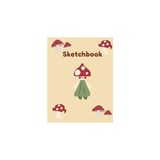 Mey İthalat Mushroom Sketchbook: Sketchbook For Artist Drawing Blank Paper: Size 8.5X11, 110 Page, Sketchbook For Drawing And Sketching, Drawing Or Painting