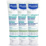 Mey İthalat Mustela Organik Sertifikalı Stelatopia+ Çok Kuru ve Atopik Cilt Nemlendirici Krem Bebek Çocuk Yetişkin 3’lü