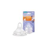 Mey İthalat® Natural Wave Biberon Emziği Orta Akış 2'Li