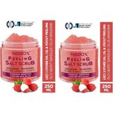 Mey İthalat Nedox 2 Adet Liçi (Lychee Oil) Besleyici, Arındırıcı ve Nemlendirici El & Vücut Peelingi 250 ml