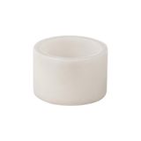 Mey İthalat Nero Mermer Baharatlık 6X10 cm Mermer Tuzluk Biberlik Dekoratif Baharatlık Beyaz