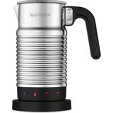 Mey İthalat Nespresso Aeroccino 4 Süt Köpürtücü, Elektrikli Köpük Hazırlayıcı, 120 ml Kremsi Süt Köpüğü ve 240 ml Sıcak Süt Için, Bulaşık Makinesinde Yıkanabilir Köpürtücü, Gümüş