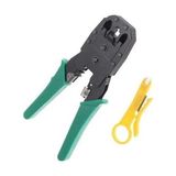 Mey İthalat Network Pensesi Jack RJ45 RJ11 Rj9 Sıkma Çakma Pensesi Cat5 Cat6 - Kablo Soyucu