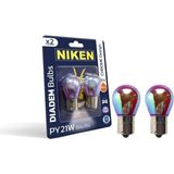 Mey İthalat Niken 93 Diadem Ampul PY21W Amber Renk 12V 21W (2 Adet)