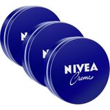 Mey İthalat Nıvea Creme 30ML, Yoğun Nemlendirici, Bakım Yapan Koruma, Eucerit, Yumuşak Cilt, El Yüz Vücut, X3 Adet