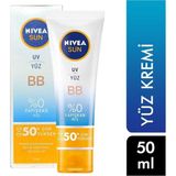 Mey İthalat Nıvea Sun Bb Uv Yüz Kremi 50ML 4005900475589 Kategori: Vücut Güneş Kremi