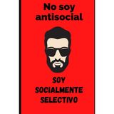 Mey İthalat No Soy Antısocıal: ¡nadie Quedará Indiferente Cuando Vea Esta Libreta! Cuaderno Bloc De Notas Con Frases Ingeniosas Y Graciosas. Regalo Original Para ... Reyes, Día De La Ma (Spanish Edition)