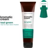 Mey İthalat Nook Kromatic Cream Teal Green Saç Maskesi, Vegan, Silikonsuz, Organik Aloe Vera Jel ve Hindistan Cevizi Yağı Ile, 150ML