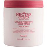 Mey İthalat Nook Nectar Color Color Preserve Kalın Telli Boyalı Saçlar Için Parlaklık Koruyucu Etkili Yoğun Onarıcı Saç Maskesi 250ML