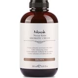 Mey İthalat Nook Nectar Kolor Kromatic Brown Koyu Kumral ve Kahve Tonlu Saçlar Için Renk Canlandırıcı Vegan Saç Maskesi 250ML
