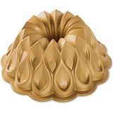 Mey İthalat Nordic Ware -Non-Stick Kek Pişirme Kalıbı-Taç, Alüminyum, Altın, 25,4 x 25,4 x 9,9 cm