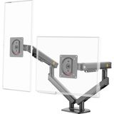 Mey İthalat North Bayou Nb A5C Ergonomic 17-32 Inch Çift Kol 2-9 kg Kapasiteli Yeni Nesil Profosyonel Monitör Standı (Siyah)