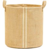 Mey İthalat Ocean Home Textile Çizgili Jüt Sepet 30 x 31 cm