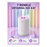 Mey İthalat Oda Nemlendirici LED Işıklı Ultrasonik Buhar Makinesi Aroma Difüzör