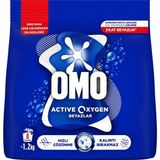 Mey İthalat Omo Active Oxygen Toz Çamaşır Deterjanı Beyazlar Için, 1.2 kg