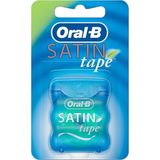 Mey İthalat Oral-B Saten Diş Ipi, 25 M, Diş Için Plak Çıkarıcı, Taze Temiz His, Saten Benzeri Dokulu Geniş Bant, Rahat Kavrama, Nane Yeşili