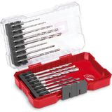 Mey İthalat Orijinal Einhell Accessory M-Case Ahşap, Metal ve Beton Delici Uç Seti 16 Parça (E 6.3 Saplı Metal Matkap Uçları, Saklama Kutusu Dahil) - 49108953