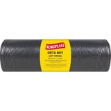 Mey İthalat Orta Boy Çöp Torbası 20 Adet 55X60 Cm, Sızdırmaz & Yırtılmaz, Çift Katlı, Geri Dönüştürülebilir Çöp Poşeti, Fabrika, Market, Restoran, Bahçe, Otel, Ofis