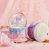 Mey İthalat® Orta Boy Işıklı Unicorn Kar Küresi