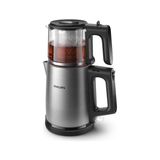 Mey İthalat Otomatik Sıcak Tutmalı Çay Makinesi, 0.9l Cam Demlik, 1900W Güç, Paslanmaz Çelik Demlik, 1.8l Dayanıklı Geniş Kapasite, Inox Taban, HD7350/00 - Çok Renkli