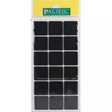 Mey İthalat® Pacific 6035 Bl Yapışkanlı Keçe 35 Mm X 35 Mm Siyah