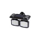 Mey İthalat Panter Solar Hareket Sensörlü 72 Smd Beyaz LED Duvar Lambası 800 Lümen, 5W, Çift Başlıklı 120° Ayarlı, Type-C + Güneş Enerjili, 3 Modlu, IP65 Su Geçirmez Bahçe Balkon Dış Mekan Aydınlatma