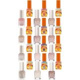 Mey İthalat Pastel Forever Summer 12'li Oje Seti + Synee 12'li Set Nude Tonları
