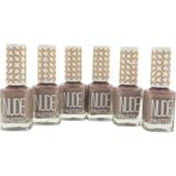 Mey İthalat Pastel Nude Oje NO:759 6'lı Paket