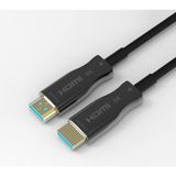 Mey İthalat Paugge Aoc Fiber HDMI 2.1 Kablo - 48GBPS, 8k 60Hz, 4K 120Hz, 4K 60Hz, Earc, Hdr, D-Hdr, Hdcp2.3, Dolby Vision, Dolby Atmos (20 Metre)