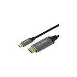 Mey İthalat Paugge USB C To HDMI Kablo - 8K60Hz, 4K 144Hz/120Hz/60Hz, Thunderbolt 5/4/3 Uyumlu, HDMI 2.1, Hdr, Hdcp2.3, Dsc, 2 Metre (CHD21-PRO)