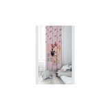 Mey İthalat Pelangi Pembe Ayıcık Desenli Dijital Baskı Yıkanabilir Bebek Çocuk Odası Fon Perdesi, Pembe-Kırmızı 70 x 200