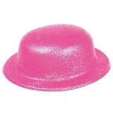 Mey İthalat® Pembe Renk Simli Melon Yuvarlak Parti Şapkası 24X26 Cm
